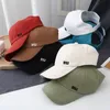 Bollmössor Summer Cap för kvinnor Ponytail Baseball Solid Color Sunhat Sport Running Sun Visor Hats Ponycap 230830