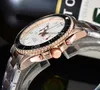 2023 Neue Herrenuhr Automatikwerk Edelstahl Modeuhren Herren Kautschukband Designer Luxurys Armbanduhren Lederband AAA545