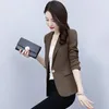 Women's Suits High-End Leisure Short Blazer Jacket Spring Autumn 2023 Professional Female Tops Fashion Slim Jackets