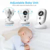 Baby Monitors VB603 Video Monitor 2 4G Mother Kids Two way Audio Night Vision Surveillance Cameras With Temperature display Screen 230830