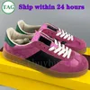 الرجال الساخنة للنساء مصممة غير رسمية أحذية فاخرة Xad Gazelle Sneakers White Suede Mens Womens Abphabet Abproidery Fashion Fluff Apper