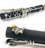 Moresky Clarinet Ebonite/Hard Rubber 17 Keys Woodwind أداة E126 (OEM)