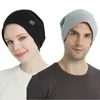 BeanieSkull Caps Unisex Electromagnetic Radiation Protective Sleep Cap Mobile Phone Computer TV EMF Shielding Anti Silver Fiber 230829