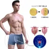 Calzoncillos EFT Energy Field Therapy Ropa interior para hombres 3 unidsset Boxer Pantalones Hombre Calzoncillos Magneticfit Transpirable Parte inferior U Pantalón convexo 230829