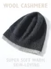 Beanie Skull Caps Cashmere 35 Knit Fashion Double Layer Hem deco unisex beanies ullblandning varm hatt mjuk mysig vår utomhus casual 230829