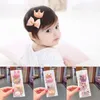 Hair Accessories Cartoon Bows Crown Hairpin Kids Cute Pompom Hairball Clips For Baby Girls Star Barrettes Headwear