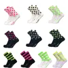 Sports Socks SkyKnight 2Style Compression Stripe Dot Bike Men Kvinnor Cykling Professional Sport Breatbar Bicycle Racing Sock 230830