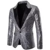 Herenpakken Blazers Heren Jasje Prestaties Pailletten Goud Podium Wijn Feestjurk Gastheer Sociale Top 2021 Lente Clothes2380