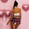 BHs Sets Erotik Schoole Mädchen Kostüme Sexy College Student Kostüm Porno Frauen Sex Kleidung High Schoolgirl Rollenspiel Erwachsene 249M
