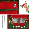 Kerstcadeau Elf Snoepzakjes Kerstwijnzak Sokken Elf Colazak Kerst Rood Groen Snoepcadeauzakje Feest Kerstkousen GC2267