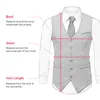 Män västar skräddarsydda tweed vintage väst steampunk smal passform dubbel breasted man brudgum bröllop västar casual streetwear tops