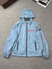 Designer Mens Jacket Windbreaker Coat Huven dubbelsidig jacka och hösten Casual Coat