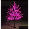 Dekoracje świąteczne LED sztuczne kwiat wiśni Light Tree Light 1152pcs BBS 2M Wysokość 110/220 VAC Odporna deszcz na zewnątrz Zastosowanie Drop Otjyr