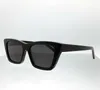 Zonnebril 276 Mica zonnebril populaire designer damesmode retro Cat eye-vorm frame Zomer Vrije tijd wilde stijl UV400-bescherming wordt geleverd met hoesje