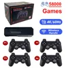 Contrôleurs de jeu Joysticks GD10 Plus Console 4K 3D X2 Stick Sortie HD TV 24G Double poignée Vidéo portable pour PS1 N64 230830