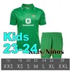 Real Betis Camiseta Primera Equipacion 23 24 Sustainability Joaquin Iglesias Portero Multi de Futbol 2023 2024 Real Betis Soccer Jerseysフットボールシャツの子供たち