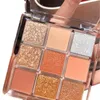 Ombretto Nove colori Glitter Palette di ombretti per occhi da palcoscenico Make up Ombretto professionale Paleta cosmetica Beauty Sweet Girls Cosmetics 230830