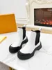 Tire Boots Designer Chelsea Martin Boots Women Men Boots Fashion Booties Platform Luxury Black Green Pink Transparent Rubber Walk Show Winter Snow Rainboots 35-41