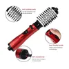 Hair Dryers 2 Replaceable Head 360 Rotating AirFlow Air Brush Straightener Curler Iron Volumizer Blowers Electric Dryer Comb 230829