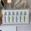 12 мл * 6 шт. Парфюмерный набор Super Cedar Blanche Mojave Ghost Bal Dafrique Rose Gypsy Water Fragrance EDP Travel Cologne Spray Gift Box Быстрая доставка 263