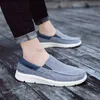 Dress Shoes Men Casual Shoes Summer Men's Outdoor Canvas Boat Shoes Driving Shoes Breathable Footwear Lightweight Travel High Quality Flats