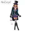 Urban Sexy Dresses Halloween Costume Magician Cosplay Girls Princess Quess Magic Female Coat 230829