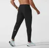 Lululemen Femmes Lulu Pantalon court Yoga Outfit Jogger Sport Séchage Rapide Cordon Gym Poches Pantalon Pantalon Casual Taille Élastique Fitness Homme