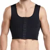 Vita pancia Shaper YBFDO Gilet pettorale da uomo Fasciatura toracica per il sudore Biancheria intima attillata Estate Body Shaper Corsetto Cintura di supporto 230829