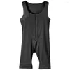 Men's Body Shapers Men Shaper Slimming Bodysuits Full Corset Plus Hook Shoulder Underwear