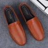 Dress Shoes Genuine Leathe Men Half Slipper Classic Breathable Italian Muller Shoes Loafers Men Handmade Casual Shoes Male Flats Lazy Shoes