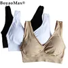 set 3pcs/set Genie Bra comfort bra Removable Pads Double Layer Ahh bras Body Shaper Push Up Leisure sleep yoga bra free shipping