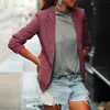 Women's Suits Women Jacket Casual Long Sleeve Glitter Party Shiny Lapel Coat Rave Outerwear