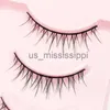 Cílios postiços naturais 5 pares maquiagem profissional cílios wispy cílios postiços estilo coreano frete grátis cosplay macio novo mangá beleza x0830