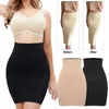 Taille Tummy Shaper Femmes Demi-slips pour sous les robes Taille haute Jupon Jupe sans couture Contrôle du ventre Body Shaper Butt Lifter Sous-vêtements amincissants 230829