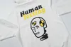 남자의 후드 땀 셔츠 좋은 품질 흑백 인간 메이드 패션 까마귀 남자 무거운 로봇 인간 만든 여성 후드 땀 셔츠 남성 의류 230829