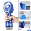 Party Favor Water Spray Cool Wentylator Handheld Electric Mini Portable Summer Mist Maker Fan Sea GWB15392 Drop dostawa Home Garden Extive Dhoc0