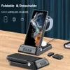 Wireless Chargers Charger för Samsung 3 i 1 Qi Fast Charging Station Galaxy Watch 5 Pro 4 S23 S22 Ultra Portable 230830