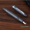 Fountain Pens P136 Fountain Pen Metal Copper Piston EF 0.4mm F 0.5mm M Nibs School Office Student Writing Gifts Pen Stationery