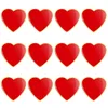 Broszki 12 szt. Red Heart Fashion Pins Pins Akcesoria do ubrań worki czapki