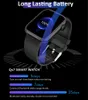 1.85 "Smartwatch Fitness Tracker BT ile Blood Oxygen Heart Ratetatürü Sıcaklık İzleme Pedometresi Hatırlatma Android IOS için