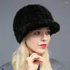 Viseiras femininas chapéu real inverno quente boné de pico headwear preto marrom vinho