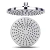 Bathroom Shower Heads 360 Swivel Rainfall Shower Head 8 Inch Ultra-Thin Pressure Boosting Water Saving Showerhead Adjustable Replacement for Bathroom x0830