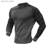 Winter Men's Knitted Sweater European and American men's fashion waffle top knit long sleeve round neck slim multicolor pullover Q230830