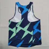 Atletische hardlooptanktop voor heren Ultralicht marathonsinglet Y-back shirts Dry Fit Workout Mouwloos T-shirt tanktops x0830