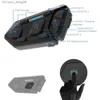 WAYXIN R6s Helm Headset Intercom Motorrad Bluetooth 1200M 6 Fahrer Intercom BT 5.0 Kommunikation GPS Interphone Wasserdicht Q230830