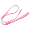 Collari per cani Collare per animali domestici Collare rosa resistente Collane in microfibra da viaggio per cani di piccola taglia