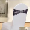 Chair Covers Spandex Lycra Ers Sash Bands Party Chairs Decoration Birthday Sashes Drop Delivery Home Garden Textiles Dhacl