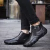 Boots EMOSEWA Autumn Winter Fashion Men Vintage Style Casual Shoes High Cut Lace Up Warm Plus Size 38 47 230830