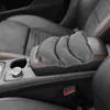 Coussinets de repose-bras de voiture, housse rembourrée pour Console de protection, rembourrage Central automobile, accoudoir en Pu