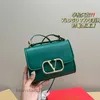 Borsa con diamanti Borsa a mano Valentinov Borsa tipo tofu Borse Volo Serata estiva Borsa a tracolla da donna con patta in pelle Quadrata Z I4M4 Z GW9L